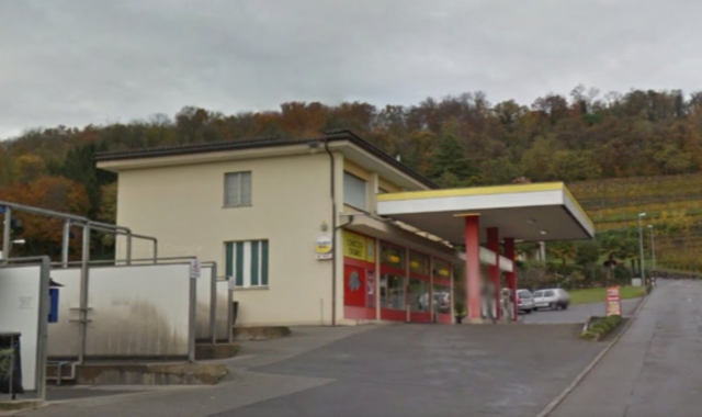 Una stazione di servizio a Ligornetto