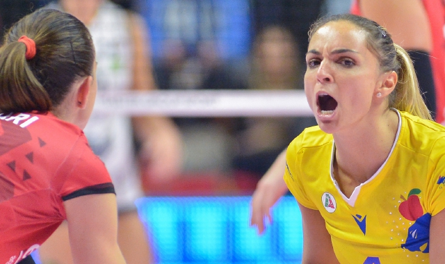 Gennari e Leonardi: si ricompone la coppia di seconda linea dell’Uyba(foto Blitz/Todaro)