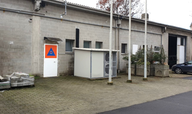 La sede del nuovo distaccamento dei vigili del fuoco volontari