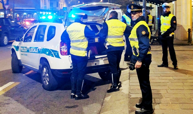 L’auto in fuga è stata inseguita dalla Polizia locale