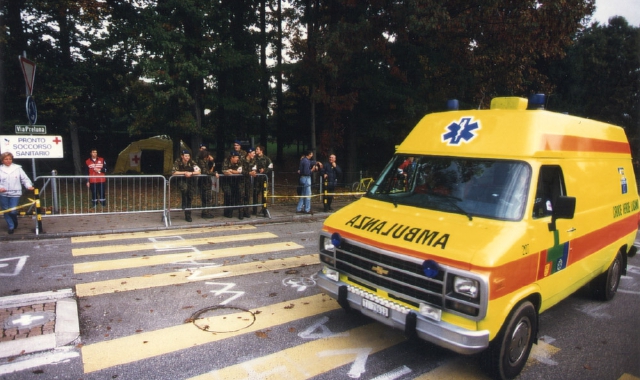 croce verde Lugano (foto Redazione)