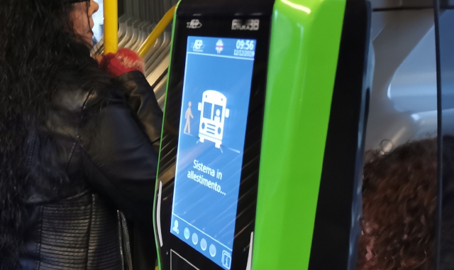 Le nuove apparecchiature per la bigliettazione elettronica