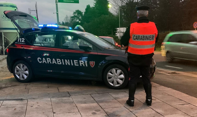 Carabinieri sulle strade, città più sicura