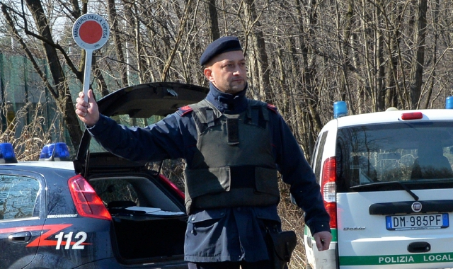 Nonno coca fugge: denunciato