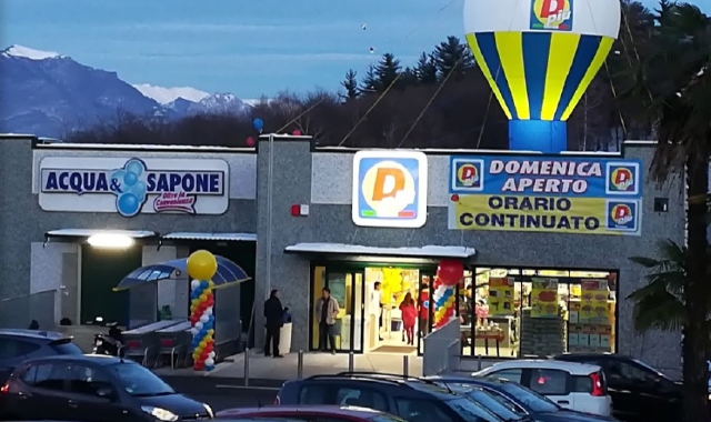 Il supermercato DPiù rapinato da dei banditi