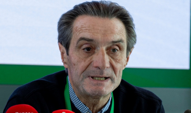 Il Presidente della Regione Lombardia Attilio Fontana (Foto Archivio)