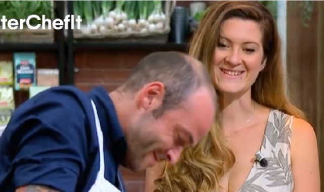 Il samaratese Davide Tonetti, qui con la moglie Monica, è tra i finalisti di MasterChef9