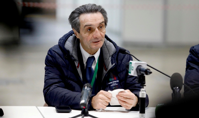 Il governatore della Lombardia, Attilio Fontana
