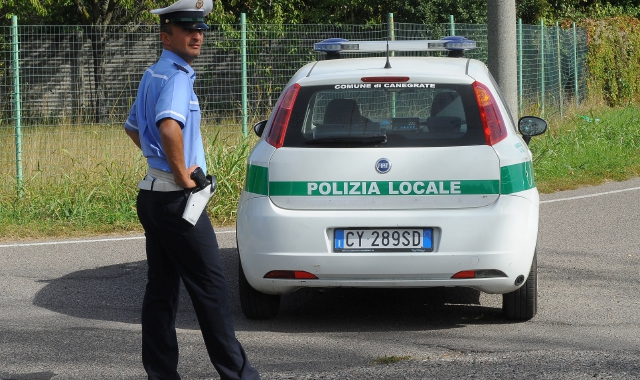 Due agenti della polizia locale sono stati aggrediti da un marocchino ubriaco (Foto Archivio)