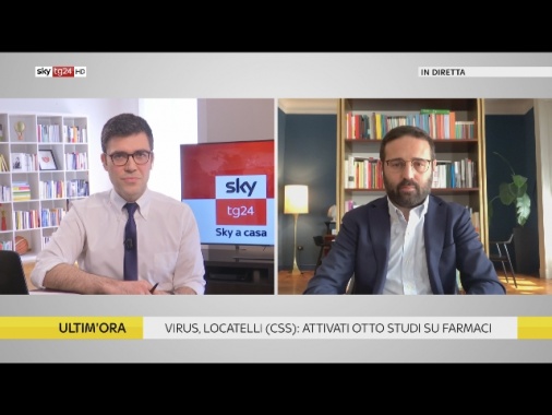 Nasce Sky Tg24 - Sky a casa, prima edizione tg tutta da casa
