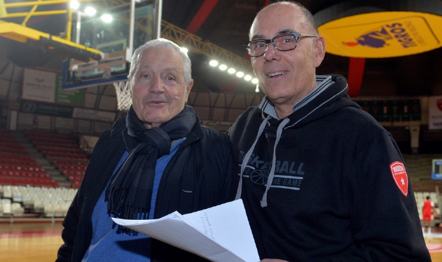 Toto Bulgheroni con Attilio Caja (Blitz)