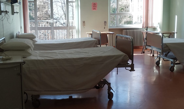 I posti letto all’ospedale di Cuasso al Monte