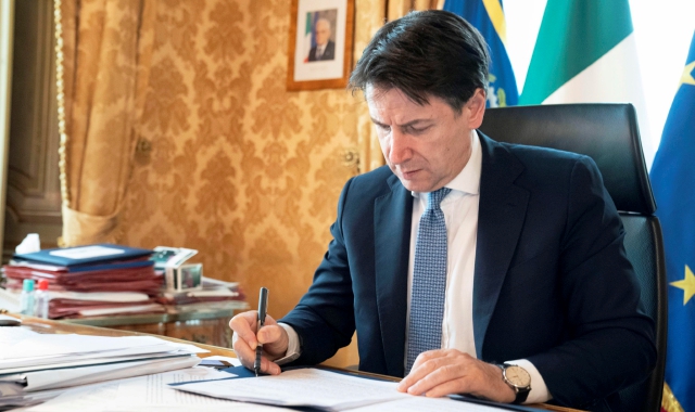 Il presidente del Consiglio, Giuseppe Conte