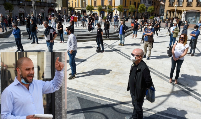 Flash mob illegale, denuncia per Matteo Sabba
