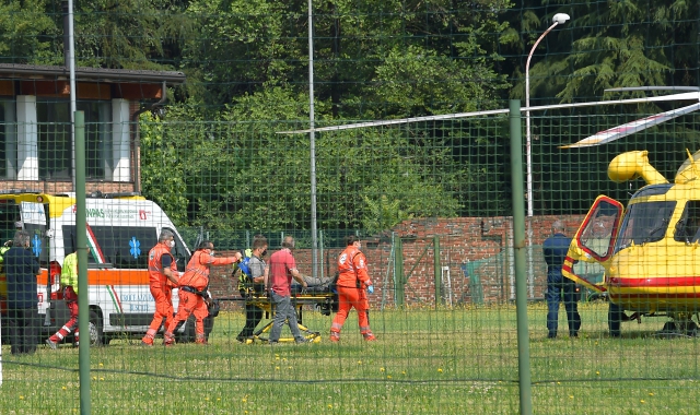 Turbigo infortunio  (Pubblifoto)