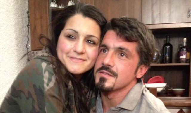 Francesca e Gennaro Gattuso (foto Redazione)