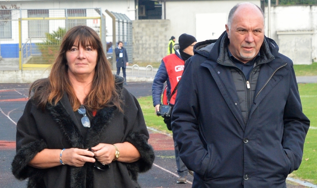 La presidentessa Patrizia Testa e il ds Sandro Turotti (Blitz)