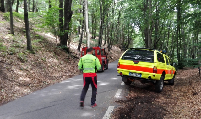 La zona dove è intervenuto il soccorso alpino