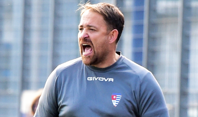 Ivan Javorcic, 41 anni, è alla Pro Patria dall’aprile del 2017. Ha riportato i tigrotti in C mantenendo brillantemente la categoria per due stagioni (foto Blitz)