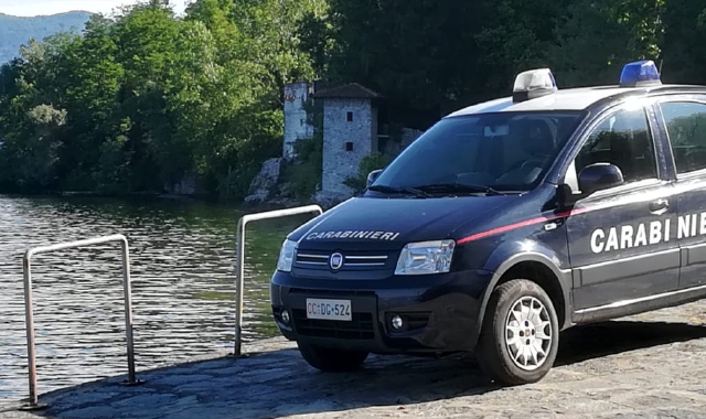 L’area delle Fornaci controllata dai carabinieri (foto Redazione)