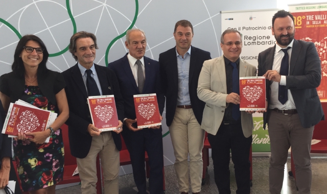 La presentazione del Grande Trittico in Regione Lombardia