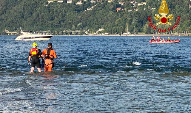 L’intervento dei Vigili del fuoco (foto Vigili del fuoco)