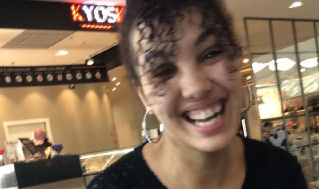 Meryem Habrani in un momento felice (foto Redazione)
