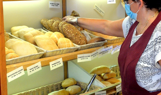 Per gli agricoltori il prezzo del pane è sproporzionato rispetto al costo della materia prima (foto Archivio)