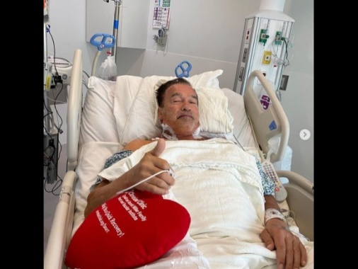 Arnold Schwarzenegger operato al cuore