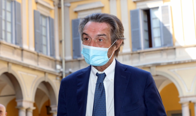 Il presidente Fontana (foto Archivio)
