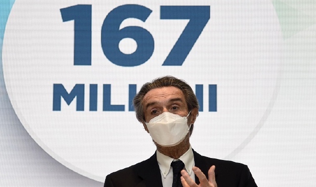 Il governatore lombardo Attilio Fontana (foto Redazione)