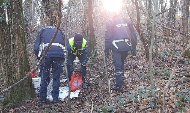 Boschi dello spaccio, nuova retata