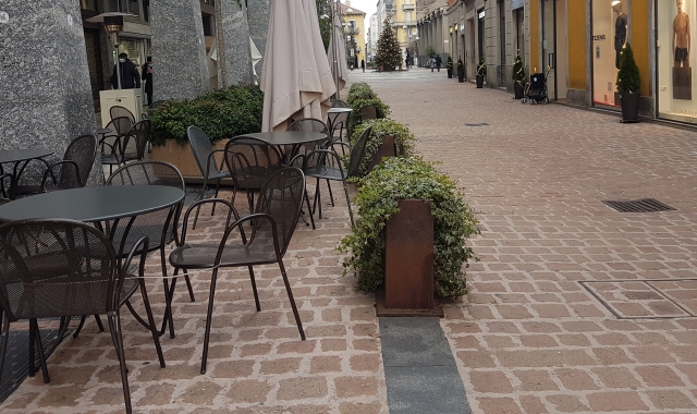A Busto Arsizio bar in sofferenza