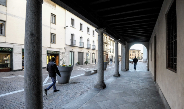 Corso Italia è stato teatro dello scontro (Archivio)