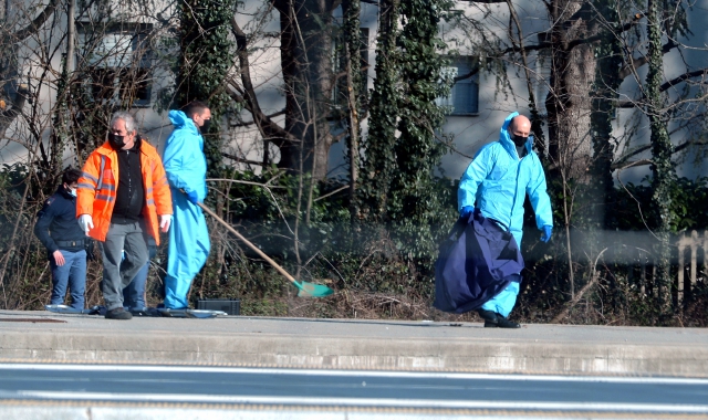 Incidente ferroviario mortale poco fuori dalla stazione di Busto Arsizio (foto Blitz)