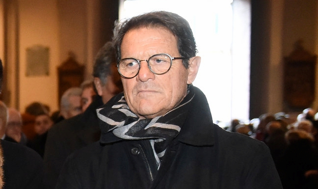 Fabio Capello, l’anno scorso a Varese per il funerale di Anastasi (Archivio)