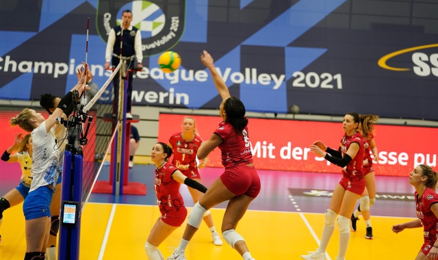 Super Gray ha trascinato ancora una volta l’Uyba (Foto Cev)