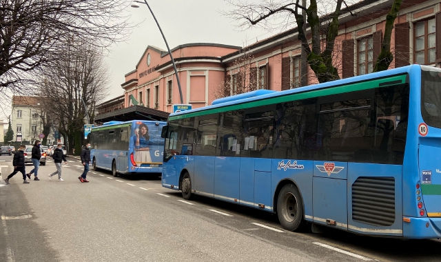 I bus si sposteranno in via Escrivà (foto Archivio)