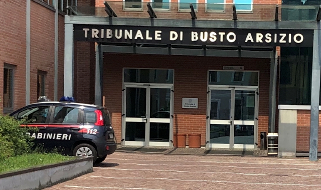 Il tribunale di Busto Arsizio (foto Archivio)