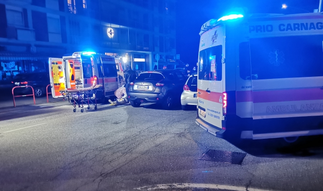 L’incidente in viale Borri