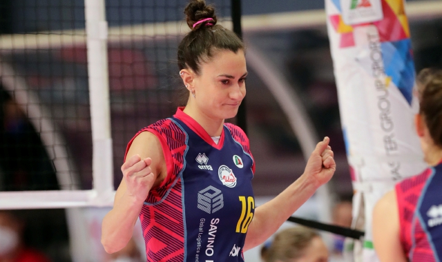 Lucia Bosetti, 31 anni, non ha mai giocato a Busto 