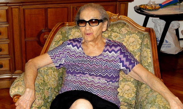 La maestra Rosa Banzi Monti ha compiuto 100 anni (foto redazione)