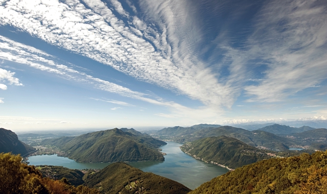 Un suggestivo scorcio del Nord della provincia di Varese (Carlo Meazza)