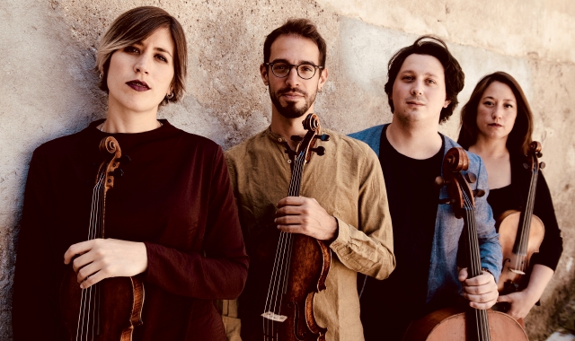 Il Quartetto Indaco (foto Redazione)