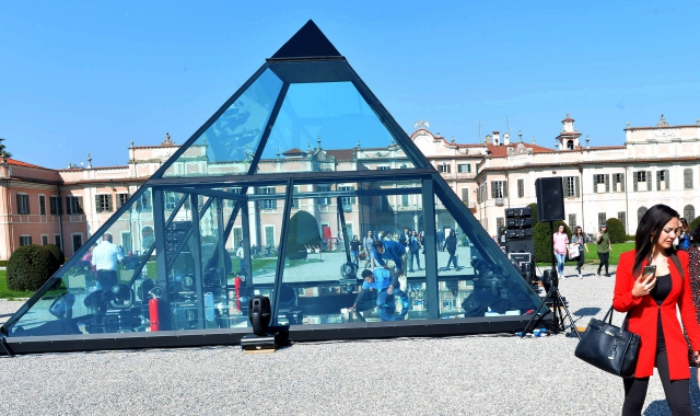 L’installazione della quinta edizione della Varese Design Week(foto Blitz)