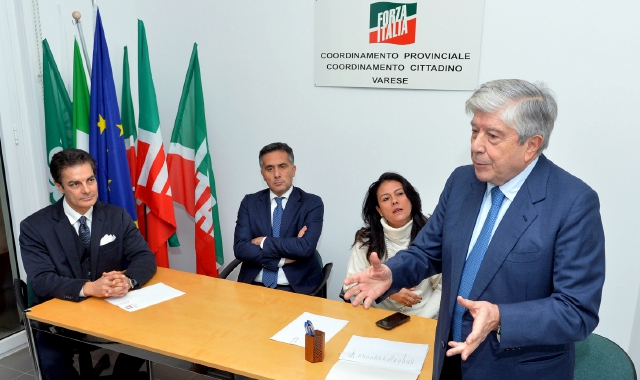 Il senatore Giacomo Caliendo, commissario provinciale di Forza Italia