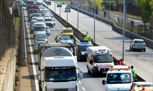 Ancora code sulla Superstrada a causa di incidenti (Archivio)