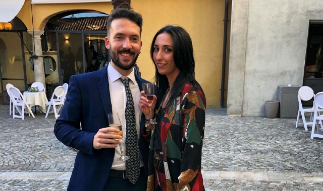 Alessandro Merlo e Silvia Malnati (foto Archivio)
