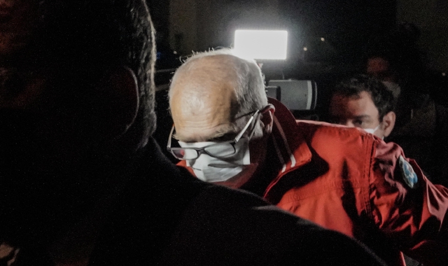 Gabriele Tadini esce dal carcere per andare ai domiciliari (Ansa)