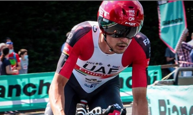 Il ciclista tainese Alessandro Covi (foto Archivio)